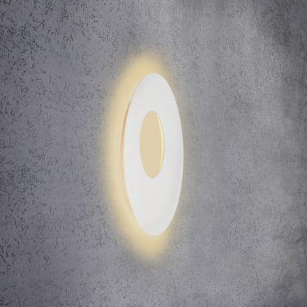 Escale Blade Open LED wandlamp, wit, Ø 59 cm