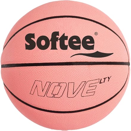 Basketbal leren softee roze mand