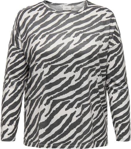 ONLY CARMAKOMA - CARKAYA LIFE L/S TOP JRS - Dames - Blouses