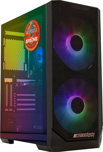 ScreenON - Intel Core i3 - 512GB SSD + 2TB HDD - RTX 3050 - GamePC.X25581