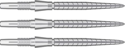 Target Swiss Points Storm Quartz Silver 30 mm