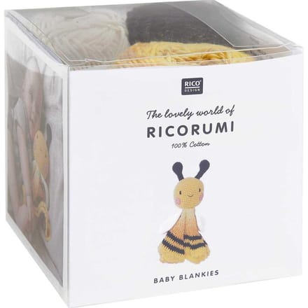 Rico Design Ricorumi Haakset "Baby Blankies" - Bij