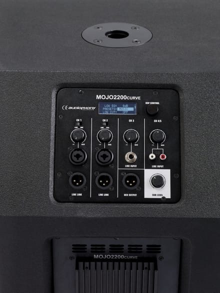 Audiophony MOJO2200curve Compact Curve Array systeem