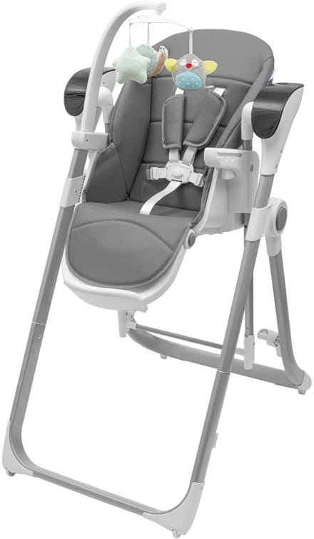 New Baby SMART 2-in-1 kinderstoel met schommel grijs - Babyschommel