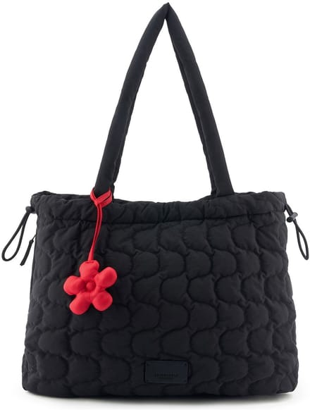 SEIDENFELT MANUFAKTUR shopper Vaala Shopper Black zwart