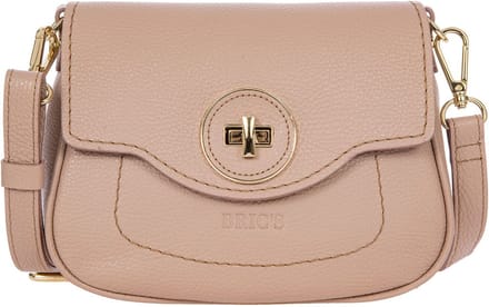 BRIC'S Leren Schoudertas Gondola Gardenia Bag Cameo Oud roze