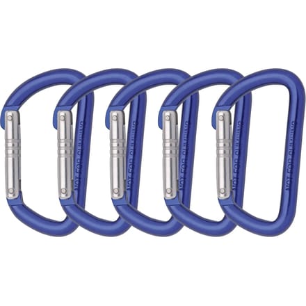 Edelrid Material Karabijnhaak 10 Eenheden Zilver