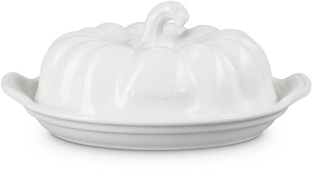 Le Creuset - Botervloot - "Pompoen" - in Aardewerk - Wit
