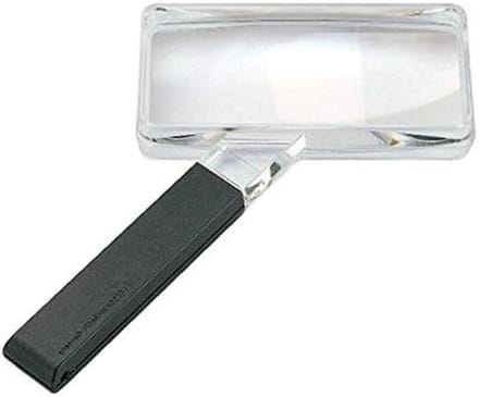 Biconvexe Vergrootglas - Leesloep - Gedetailleerd Lezen - Scherp Rand-tot-Rand Beeld - 120 x 55 mm - Transparant
