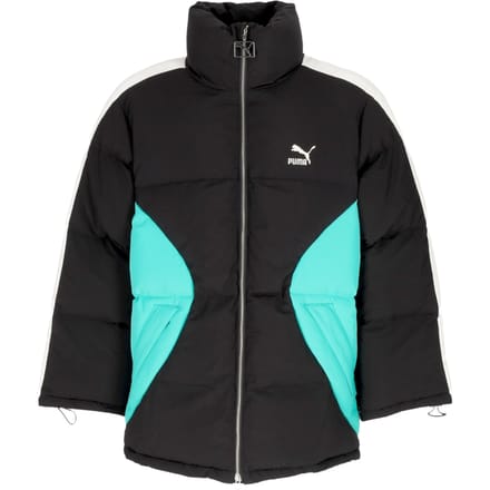 Luxe Sport donsjack voor heren T7 oversized pufferjack zwart