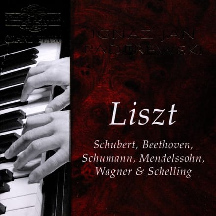 Ignaz Jan Paderewski - Liszt, Schubert, Beethoven, Schumann, Mendelssohn, Wagner & Schelling (CD)