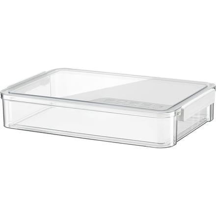 Project Case Grote Capaciteit PET ABS Zichtbaar Ladeontwerp Document Opbergdoos voor Kantoor School White Large white