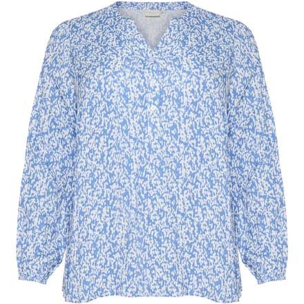 Damesblouse met lange mouwen KAFFE Curve Mahlena