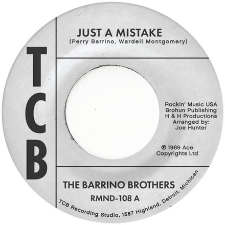 The Barrino Brothers - Just A Mistake (7" Single)