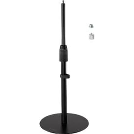Kensington A1010 Telescopisch Bureausteun/Standaard voor o.a. Ringlamp, Webcam, Microfoon - Verstelbare Webcam Houder - Zwart