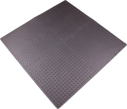 Puzzelmat Foam - 120 x 120CM - 4 Delig - Grijs