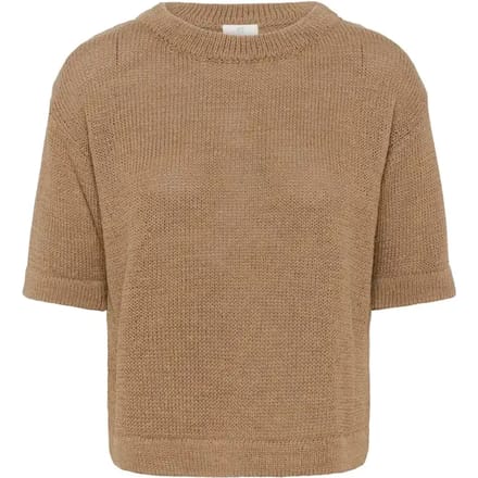 Kaffe T-shirt Kasevita Pullover 10509592 Petrified Oak Dames Maat - S