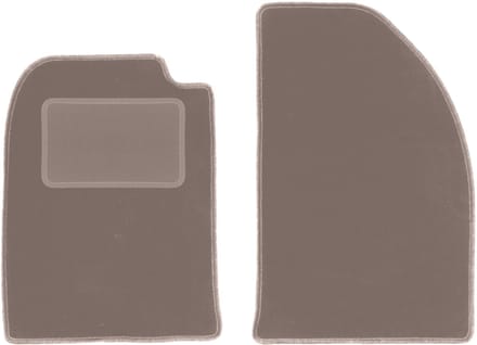 Beige voormatten voor: Ford Fusion hatchback (2002-2005)