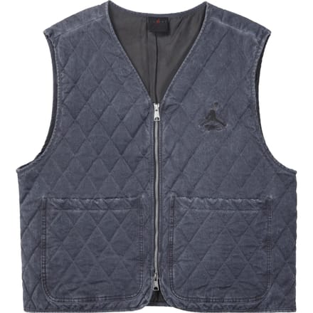 Jordan Flight Heritage Vest Heren Zwart M gray