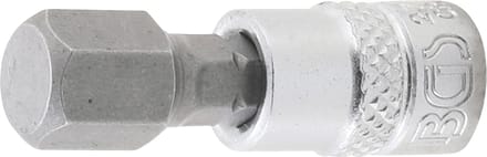 BGS Dopsleutelbit 1/4 INBUS 3/8