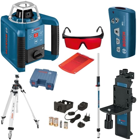 Rotatielaser GRL 300 HV set (IP54) (Statief BT 170 + Meetlat GR 240)