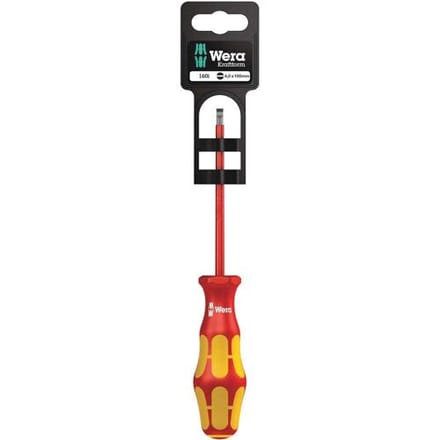 Wera 160i VDE Platte schroevendraaier Kopbreedte: 4 mm Koplengte: 100 mm