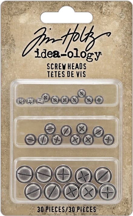 Idea-ology Tim Holtz - Tim Holtz Screw Heads (TH94371)