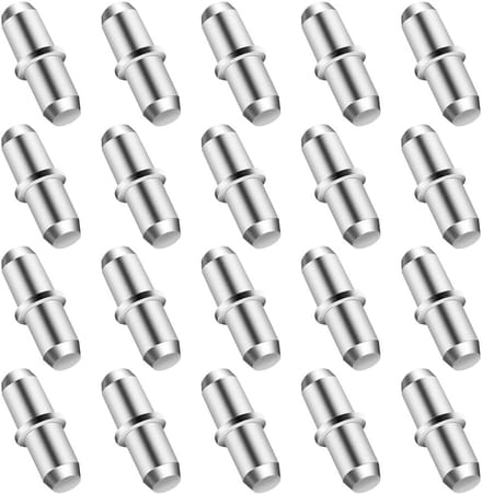 100 stuks stevige plankdragers van 5 mm voor optimale ondersteuning van planken, kastplankhouders en accessoires