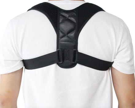 Brace voor rug ondersteuning Postuur Houding correctie Corrector Rugband Rugsteun / M-size / HaverCo