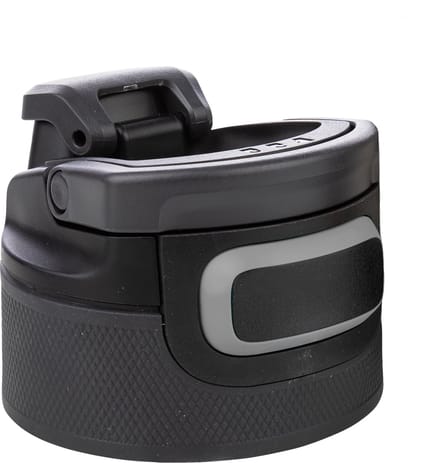Kambukka Black Steel 3 in 1 Water Deksel - Zwart