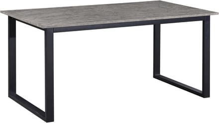 Luton-Eettafel - 160 cm - Betonlook