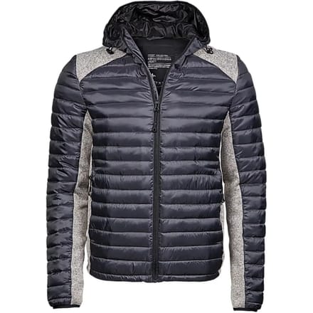 Tee Jays - Men´s Hooded Outdoor Crossover Jacket - Space Grey - S