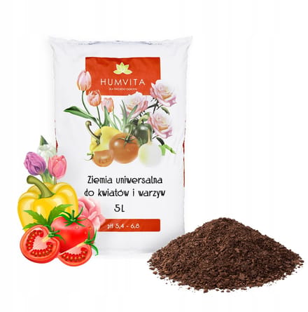 Bimberek - Universele Potgrond - Voor bloemen en groente - 5L
