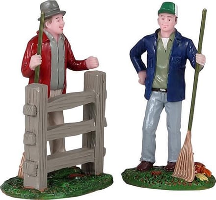 Lemax - Friendly Neighbors, Set Of 2 - Kersthuisjes & Kerstdorpen