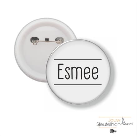 Button Met Speld 58 MM - Esmee