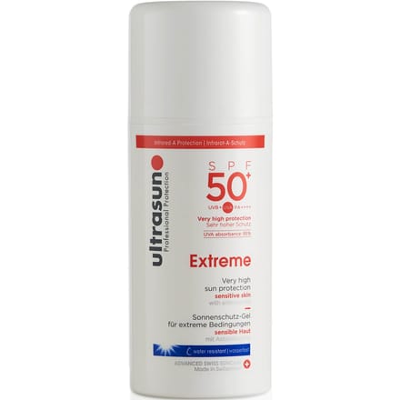 ULTRASUN ULTRAGEVOELIG 50+ - ZEER HOGE BESCHERMING (100 ml)