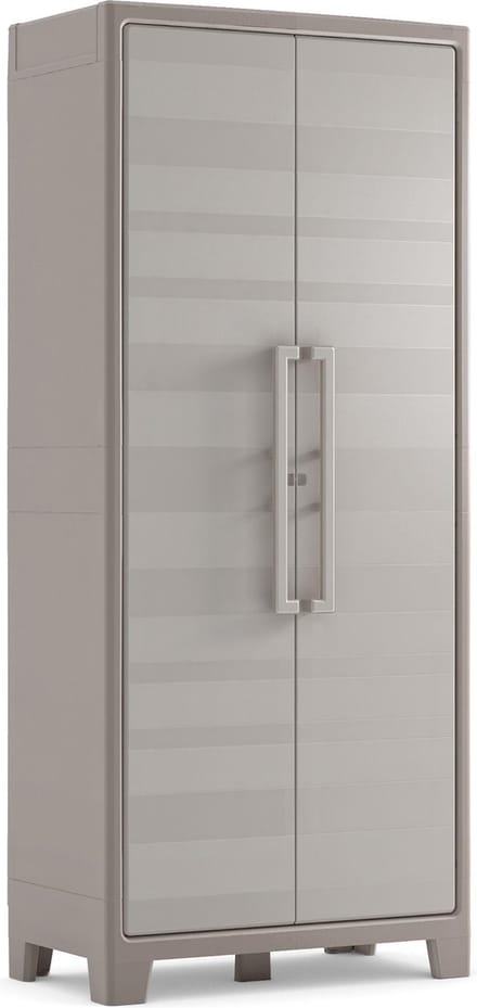 Keter Gulliver Hoge Kast - 8 halve planken - 80x44x182cm – Zand/Beige
