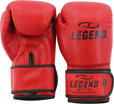 Legend Sports Bokshandschoenen Powerfit & Protect Rood Mt 16