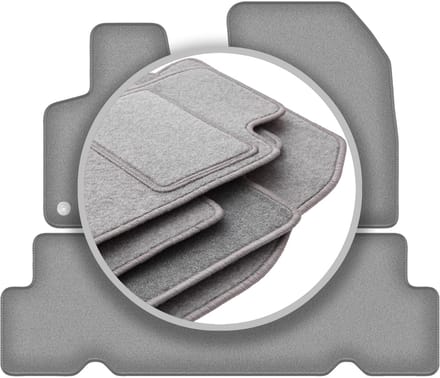 Automatten asgrijs voor: Citroen C4 Grand Spacetourer 5-zits (2013-2021)