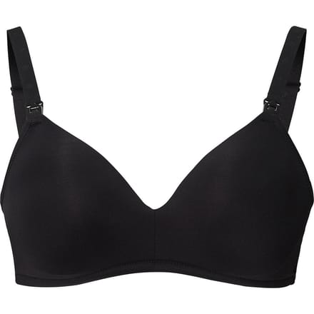 Noppies - Maat D90 - Zwangerschapsbeha Wireless - Black