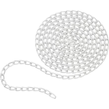 Schakelketting, 1 m, aluminium, ca. B 3,5 x H 6 mm