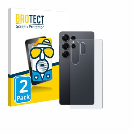 BROTECT - Screenprotector voor Samsung Galaxy S25 Ultra (Achterkant) - Folie Beschermfolie matte 2 Stuks