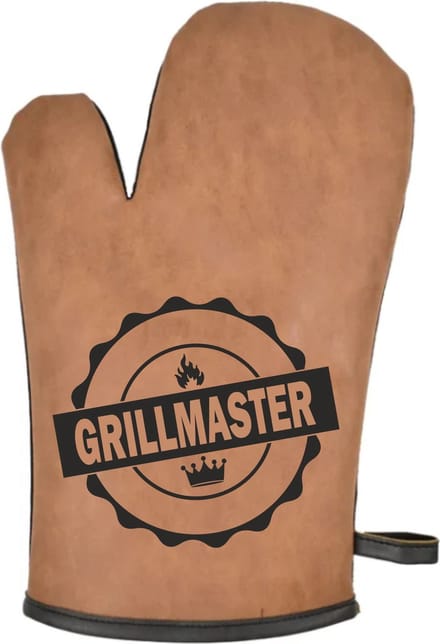 Want luxe grillmaster logo | vaderdag cadeau | vader cadeautjes | papa | Leer