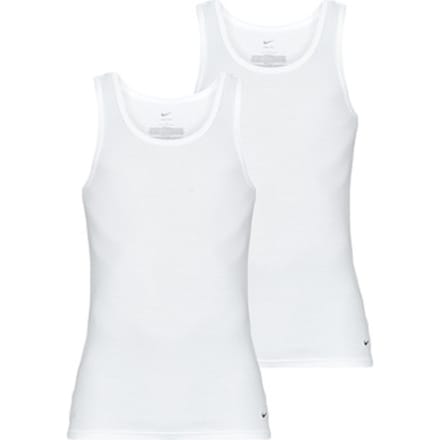 Nike 2-Pack Swoosh Tank Top - Wit- Heren, Wit L