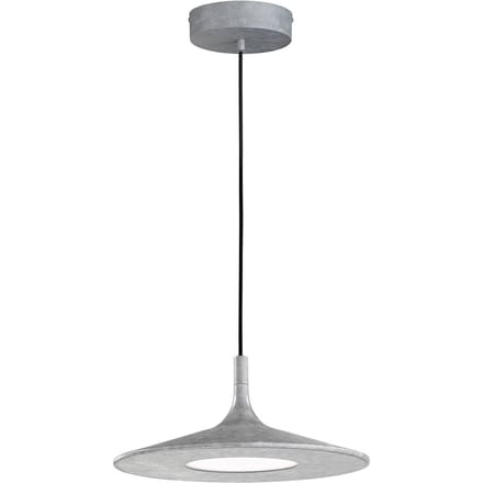 Schöner Wohnen Slim LED hanglamp, betonkleurig