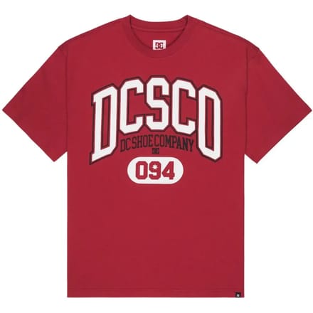 Dc Shoes Elective T-shirt Met Korte Mouwen Rood S Man