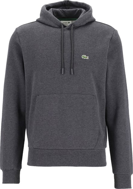Lacoste heren hoodie sweatshirt - antraciet grijs