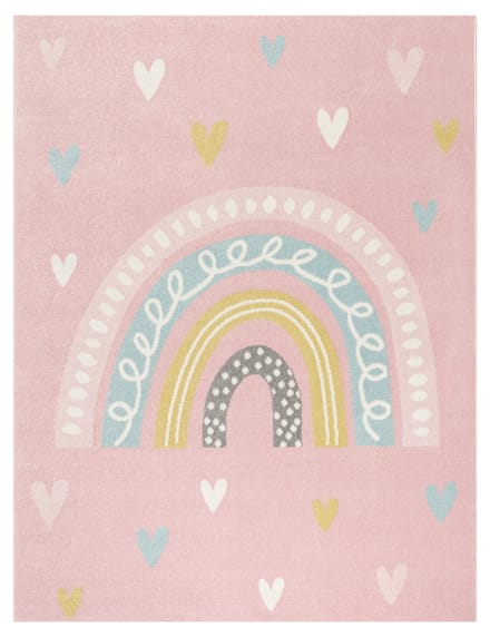 Kindertapijt Ninique roze 160x220 cm