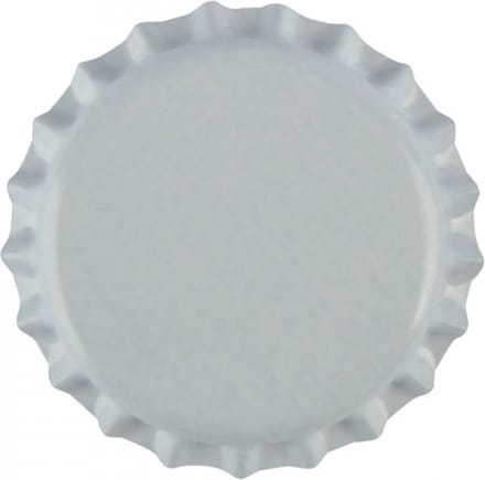 Kroonkurken Wit 26 mm (verpakt per 100 stuks)