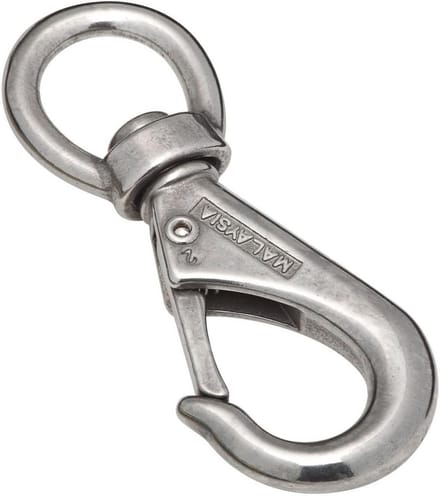 Roestvrijstalen Boot Snap Haak Bevestiging - 3/4" x 3-11/16"
